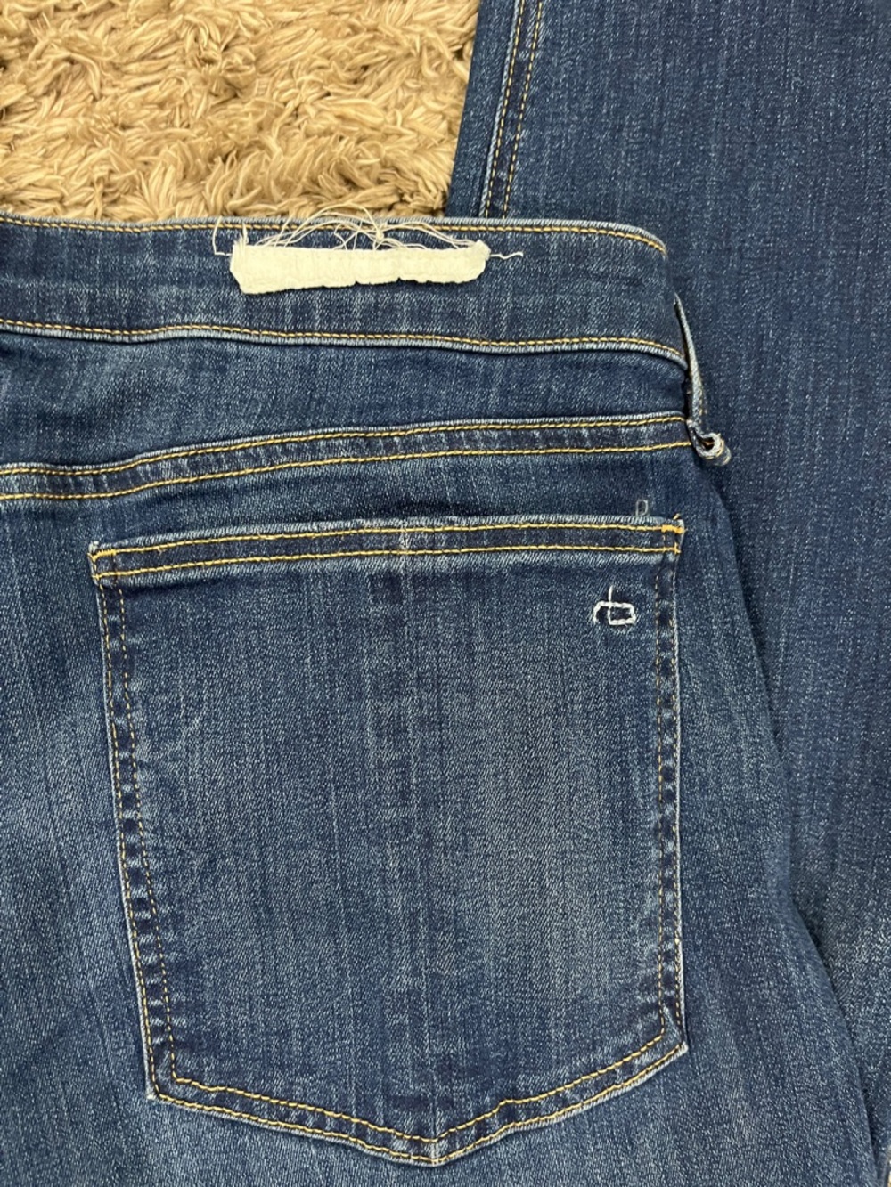 rag & bone Mid Rise Ankle Skinny Jeans - Picture 8 of 8